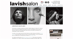 Desktop Screenshot of lavish-salon.com